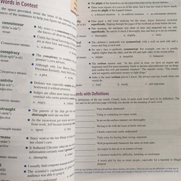 Advancing Vocabulary Skill Fourth Edition - Picture 3 of 3